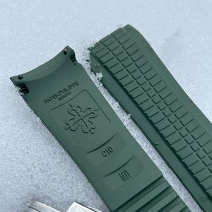 Aftermarket SC rubber strap Patek Philippe aquanaut 5168G